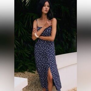 Sezane Melina Dress Vica Florals Print - Size 6